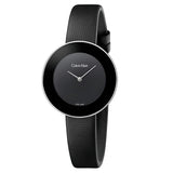 CK Calvin Klein Chic Collection Black Round Women's