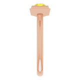 Round Yellow Sapphire Solitaire Ring in Rose Gold