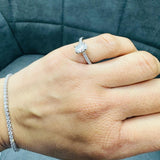 lab grown engagement ring