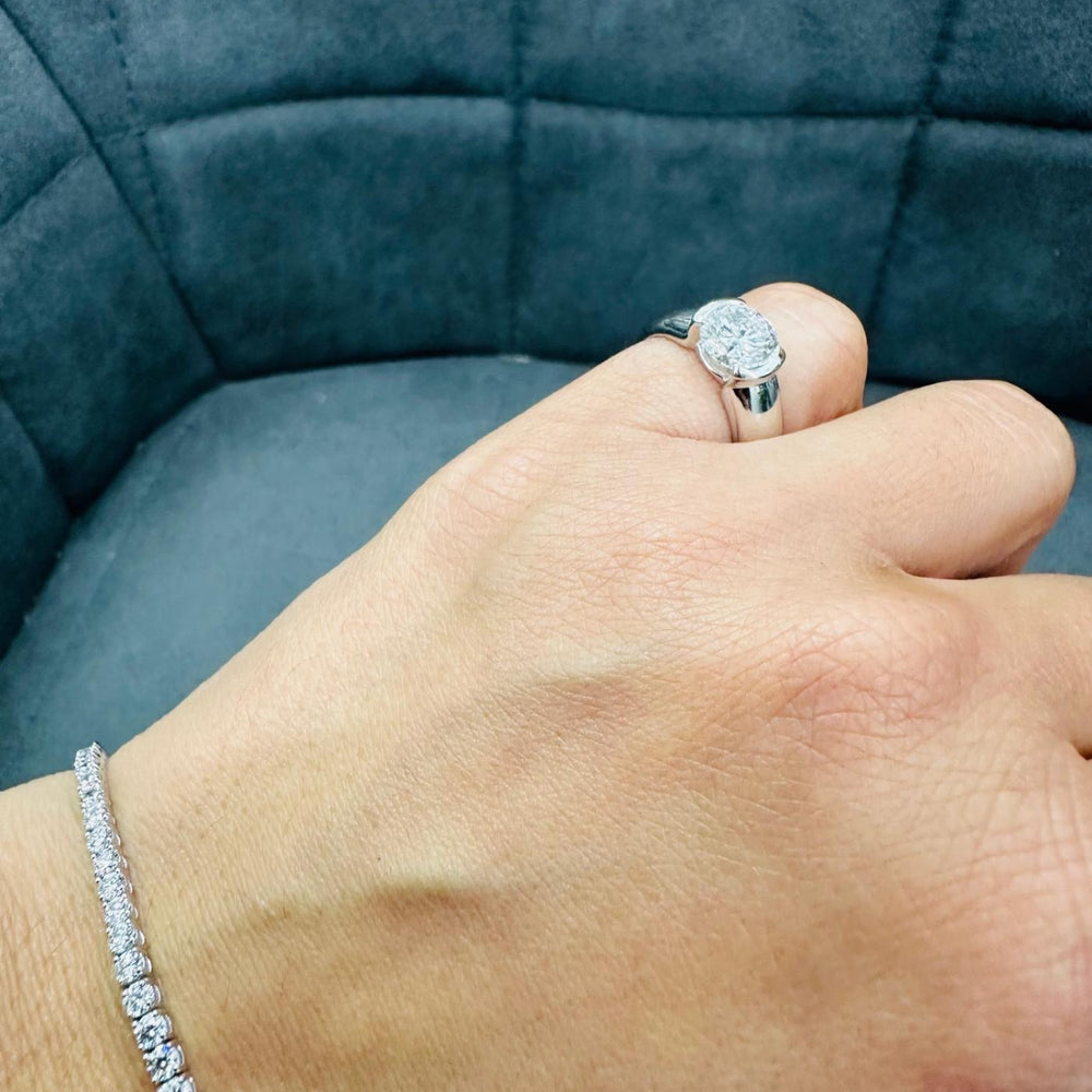 platinum engagement ring