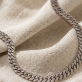 21 Inch Havana Cuban Lab Diamond Necklace 3.00ct Set in 925 Silver