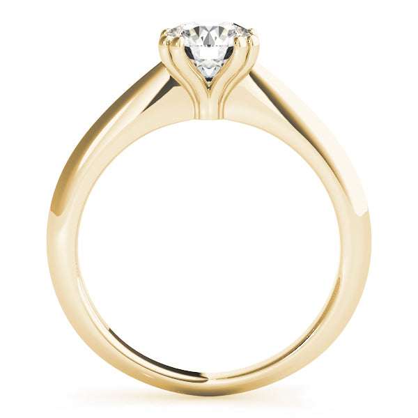 Round Cut Diamond Solitarie Engagement Ring