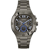 Montre Guess Headline Quartz pour homme, 42 mm, boîtier en acier inoxydable gris