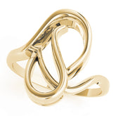 Artisan Solitaires Any Shape Round Diamond Engagement Ring — 9K/18K Gold & Platinum