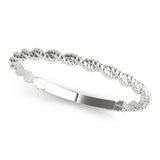 Twisting Braided Gold Band