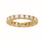 Color Full Eternity Ring in Gold & Platinum
