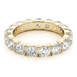 Diamond Full Eternity Ring in Gold & Platinum