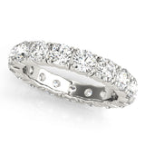 Diamond Full Eternity Ring in Gold & Platinum