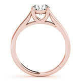Round Cut Diamond Solitaries Engagement Ring