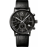 CK Calvin Klein Post Minimal Black Dial Men's Watch