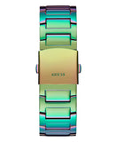 Guess Men's Multi-Function Iridescent Stainless Steel Watch