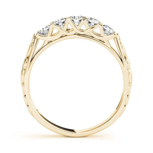 Wrong Image of Vol 6-Image Is 8259 Half Eternity Ring in Gold & Platinum