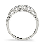 Wrong Image of Vol 6-Image Is 8259 Half Eternity Ring in Gold & Platinum