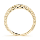 Diamond Half Eternity Ring in Gold & Platinum