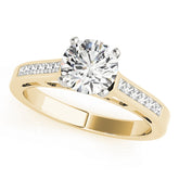 Exquisite Fancy Shape Remounts Princess Diamond Engagement Ring — 9K/18K Gold & Platinum