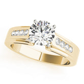 Regal Fancy Shape Remounts Princess Diamond Engagement Ring — 9K/18K Gold & Platinum