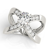 Signature Remounts Round Diamond Engagement Ring — 9K/18K Gold & Platinum
