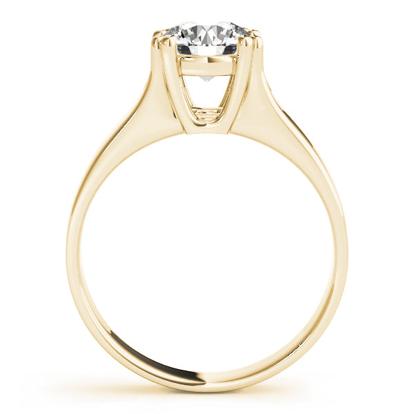 IGI Lab-Grown Round Cut Diamond 8-Prong Engagement Ring Gift for Her.