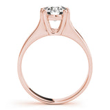 IGI Lab-Grown Round Cut Diamond 8-Prong Engagement Ring Gift for Her.
