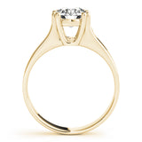 IGI Lab-Grown Round Cut Diamond 8-Prong Engagement Ring Gift for Her.