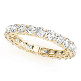 Diamond Full Eternity Ring in Gold & Platinum