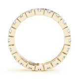 Diamond Full Eternity Ring in Gold & Platinum