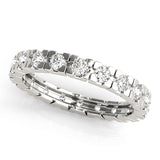 Diamond Full Eternity Ring in Gold & Platinum