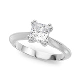 Brilliant Double Prong Engagement Ring Cushion Diamond Engagement Ring — 9K/18K Gold & Platinum