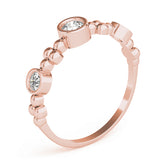 Crowned Scalloped Halo Ring Oval Diamond Engagement Ring — 9K/18K Gold & Platinum