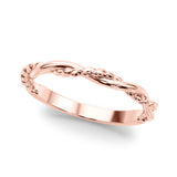 Twisted Filigree Gold Band