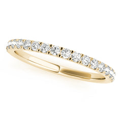 Diamond Half Eternity Ring in Gold & Platinum