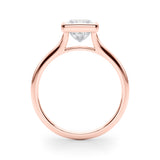 Lab-Grown Emerald Diamond D-VVS Solitaire Engagement Ring Gift For Her