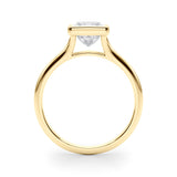 Lab-Grown Emerald Diamond D-VVS Solitaire Engagement Ring Gift For Her