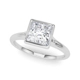 Lab-Grown Emerald Diamond D-VVS Solitaire Engagement Ring Gift For Her