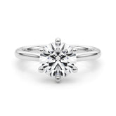 Lab Grown Diamond 6 Prong Set Engagement Ring