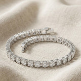 Diamond Tennis Bracelet 1.00ct in 925 Sterling Silver | FineDiam