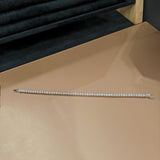 Prong Set Diamond Bracelet, Box Clasp Bracelet