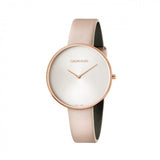 Calvin Klein K8Y236Z6 Ladies Silver Dial Plated Stainless Steel Watch