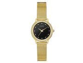 GUESS Women's Chelsea Watch W0647L8 – Black Dial, Stainless Steel with Crystals