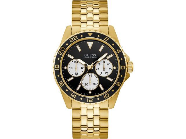 GUESS Men's Watch – Odyssey Collection, Gold-Tone Stainless Steel