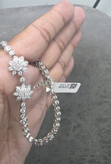 WGI 4.10Carat Natural Round Diamond Everyday Bracelet 950 Platinum Ready To Ship