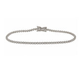 WGI 2.25ct FG/VS-SI Natural Diamond Tennis Bracelet,Platinum Ready To Ship 7.5"