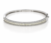 Lab grown diamond tennis bracelet