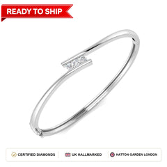 Lab grown diamond tennis bracelet