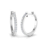 Grand Diamond Earring 0.3 ct Platinum, 9ct, 18ct White, Yellow & Rose Gold | Handcrafted Fine Jewellery-12