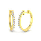 Grand Diamond Earring 0.3 ct Platinum, 9ct, 18ct White, Yellow & Rose Gold | Handcrafted Fine Jewellery-14