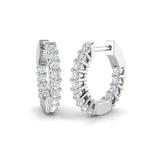 Hoop Earrings - Tumyy 0.5ct Lab Grown Diamond
