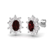 Luxury Gold Diamond Earrings - Tulxy Diana Style 1.75ct Elegance
