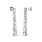 Empress Diamond Earring 1.25 ct Platinum, 9ct, 18ct White, Yellow & Rose Gold | Handcrafted Fine Jewellery-12