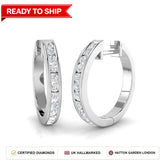 Lab grown diamond earring